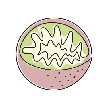 kivi meyve çizgisi simgesi