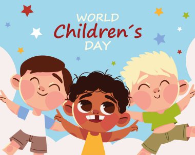 Dünya Çocuk Günü, tebrik kartı tasarımı