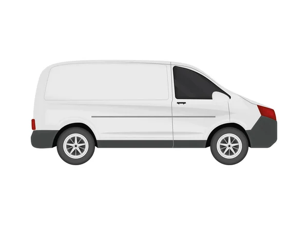 Mockup Vehicle Transport Isolated Icon — Stock Vector