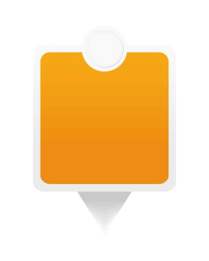 İnfografik element vektör simgesi izole edildi