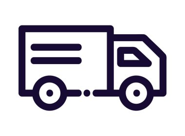 doğrusal taşıma aracı simgesi izole edildi