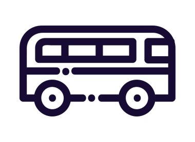 doğrusal taşıma vagonu simgesi izole edildi