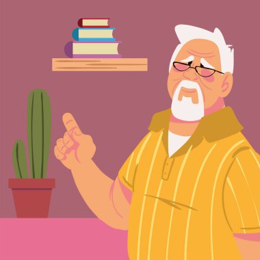 İhtiyar öğretmen, okula geri dön.