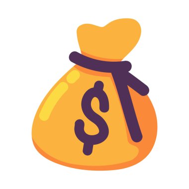 para çantası simgesi izole vektörü