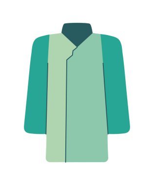 korean hanbok for male isolated icon
