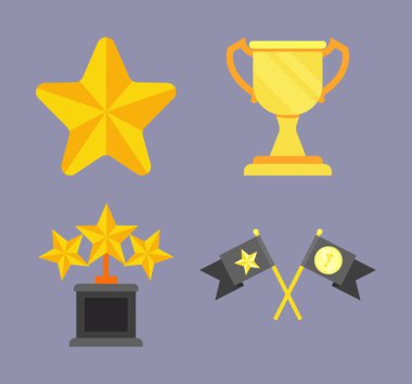 Ödül ve ödüller, düz stil