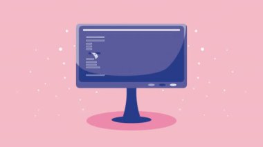 Banka masaüstü finansal animasyonu, 4k video animasyonu