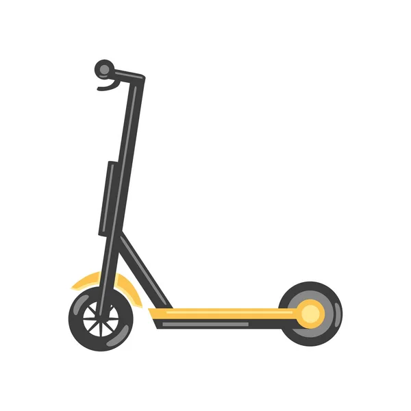 Kick Scooter Transport Icon Isolated Style — Stock Vector