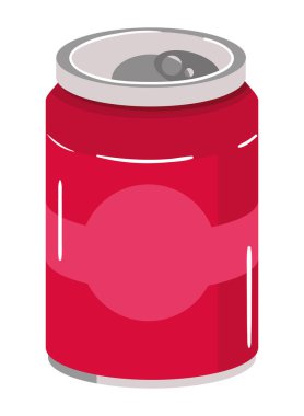 Soda kutusu içecek ikonu izole