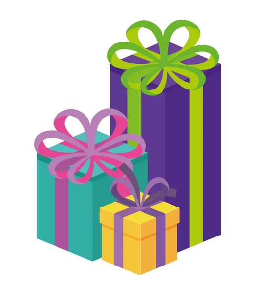 Коробки Подарков — стоковый вектор