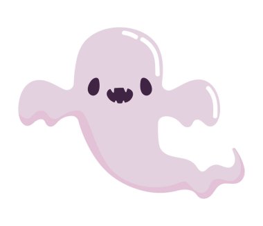 Tatlı hayalet simgesi izole edildi