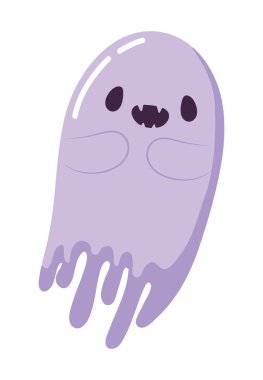 şirin hayalet izole edilmiş simge