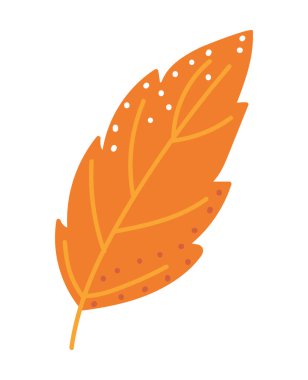 leaf nature icon isolated flat