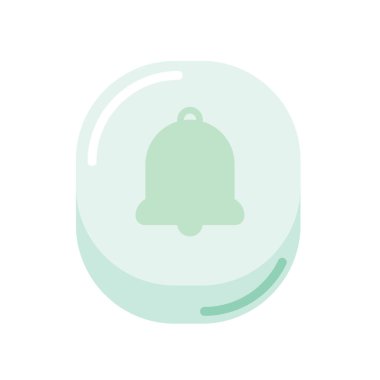 çan sosyal medya izole edilmiş simge biçimi