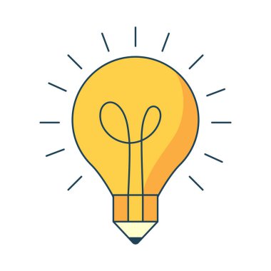 tasarım grafik yaratıcılığı simgesi izole edilmiş düz