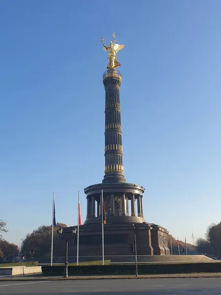 Coluna Vitória Berlim Sol — Fotografia de Stock
