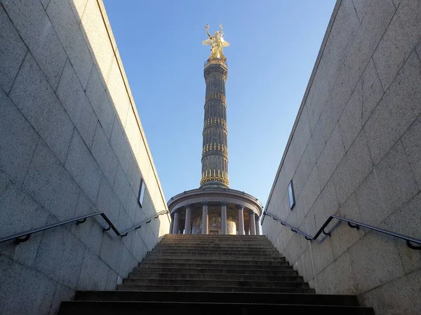 Coluna Vitória Berlim Sol — Fotografia de Stock