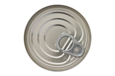 Single closed tin can clipart