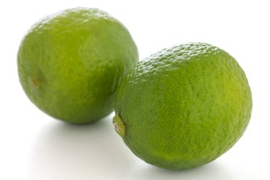 Her iki limes beyaz bir yüzeye