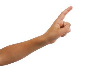 genç erkek kol ve el