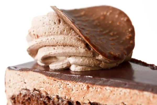 Pastel de chocolate en capas — Foto de Stock