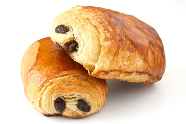 Croissant de chocolate —  Fotos de Stock