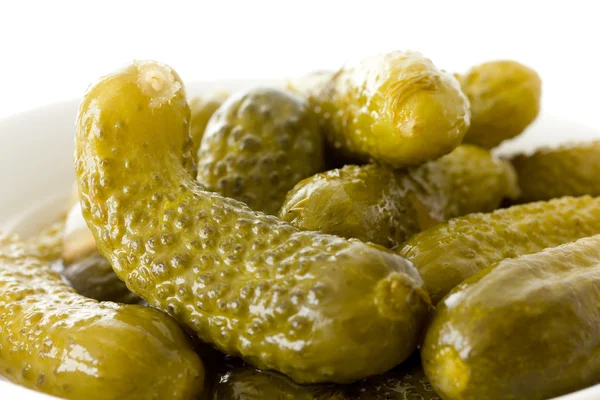 Cetriolini o cornichons — Foto Stock