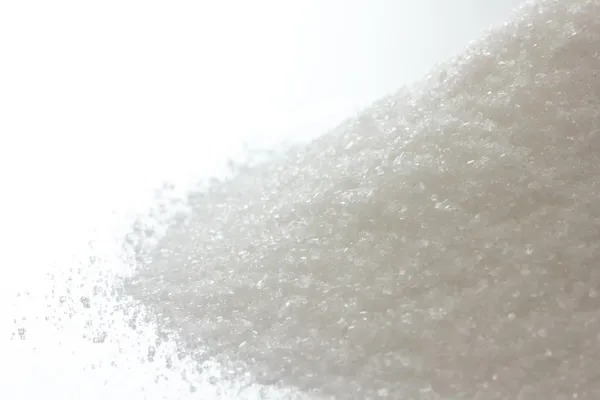 Κρύσταλλα άσπρης ζάχαρης — Φωτογραφία Αρχείου