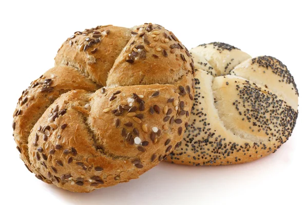 Kaiser bread rolls — Stock Photo, Image