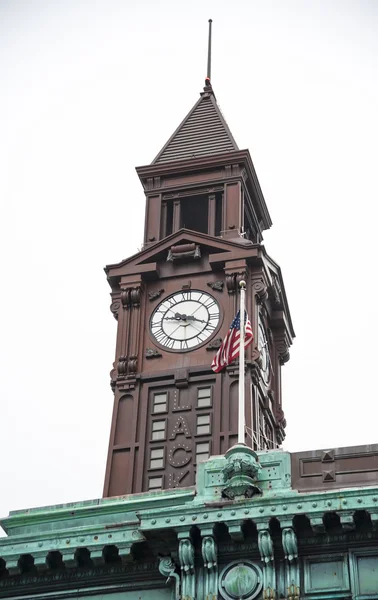 Lackawanna R.R. torre del reloj — Foto de Stock
