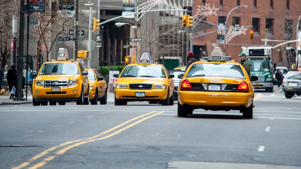 Cabine New York jaune — Photo