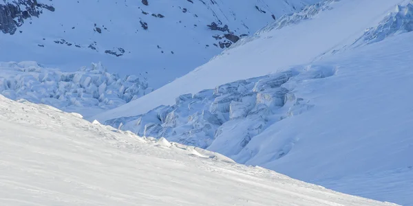 Glaciären av mont blanc — Stockfoto