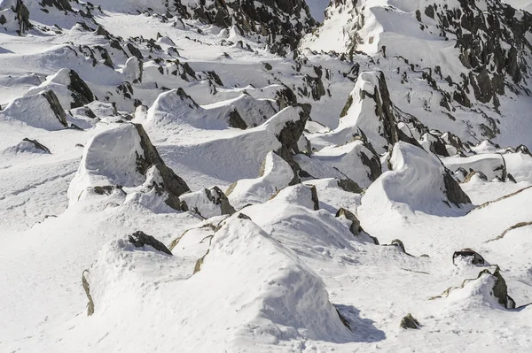 Glaciären av mont blanc — Stockfoto