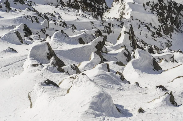 Ghiacciaio del mont blanc — Foto Stock