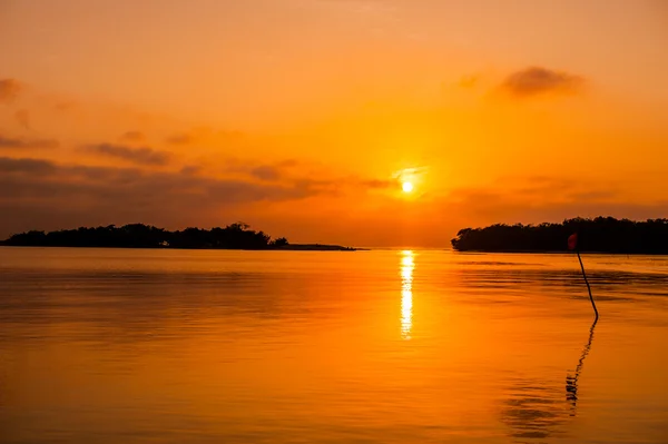 gün batımında Laguna