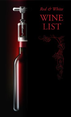 şarap listesi tasarım