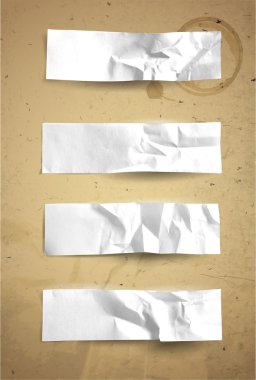 Kağıt parçaları