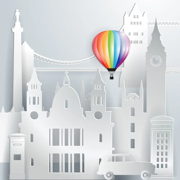 Illustration von London — Stockvektor