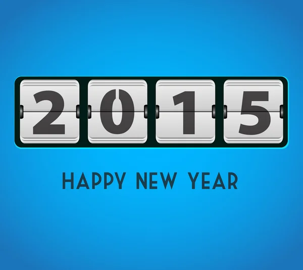 "boldog új évet visszaszámlálás időzítő!" — Stock Vector