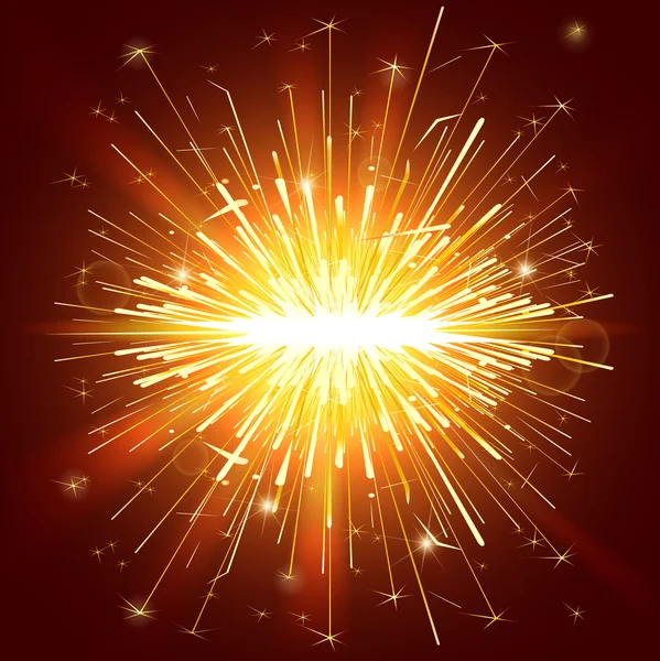 Celebration sparkle lights — Stock Vector