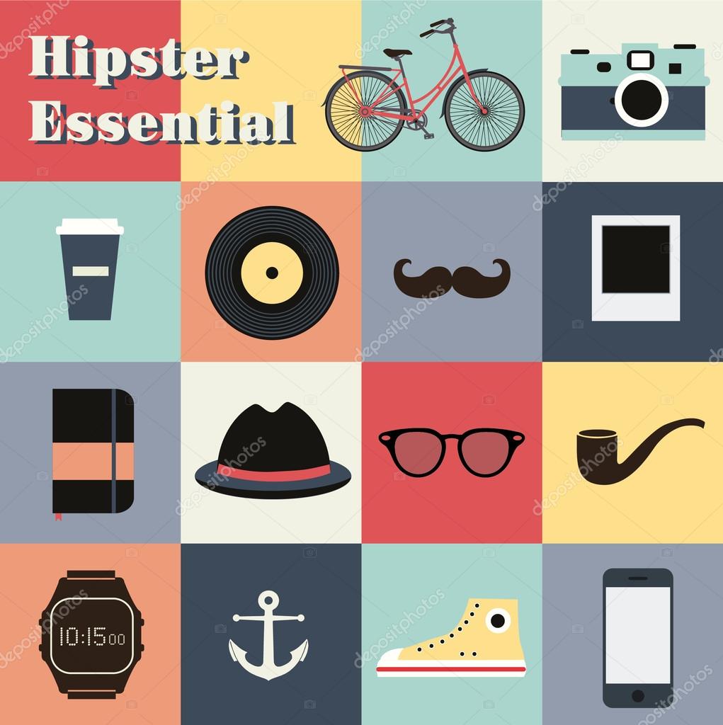 HIPSTER ESSENTIAL ICONS