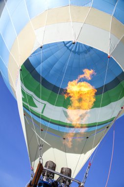 Chateau doex, İsviçre, 3 Şubat: sıcak hava balonu