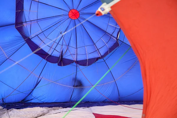 CHATEAU DOEX, SWITZERLAND, FEBRUARY 3: Hot-air balloons — Stock Photo, Image