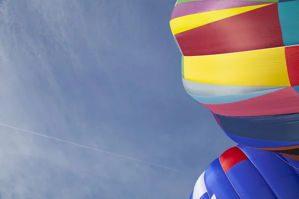 CHATEAU DOEX, SWITZERLAND, FEBRUARY 3: Hot-air balloons — Stock Photo, Image