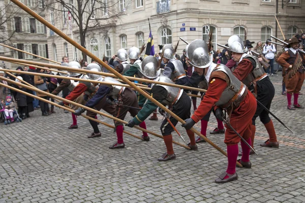 GENEVA, SUÍÇA, 15 DE DEZEMBRO: Dia de Escalade — Fotografia de Stock