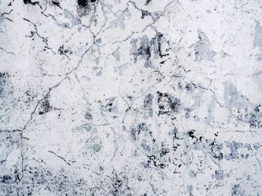 Yakın plan gri beton duvar, gri kentsel arka plan, eski grunge monokrom dokusu.