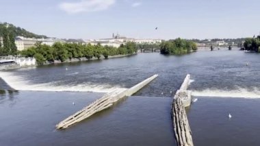 Prague. Czech Republic. European Union. Relaxing stock video footage. 
