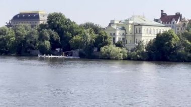 Prague. Czech Republic. European Union. Relaxing stock video footage. 
