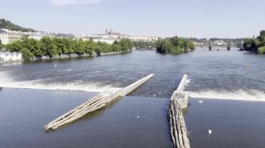 Prague. Czech Republic. European Union. Relaxing stock video footage. 
