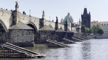 Prague. Czech Republic. European Union. Relaxing stock video footage. 